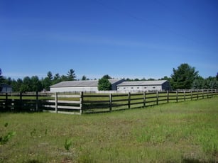 turkey farm fence