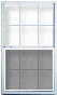 double hung screen