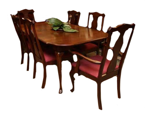 Pre Owned Harden Furniture Queen Anne Dining Set Pre Owned Harden Furniture Queen Anne Dining Set