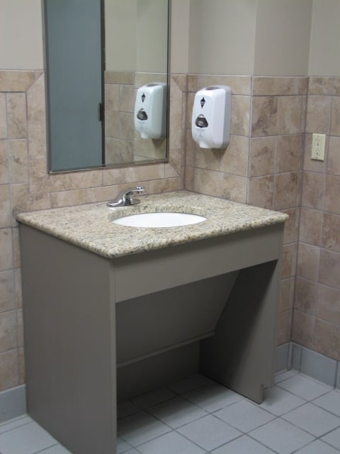 Wheelchair Accessible Bathrooms Do Not Have To Look Institutional
