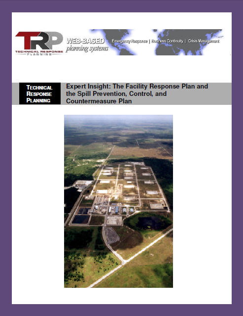 <strong>Office of Spill Prevention and Response</strong> - General Documents Spill prevention response plan template