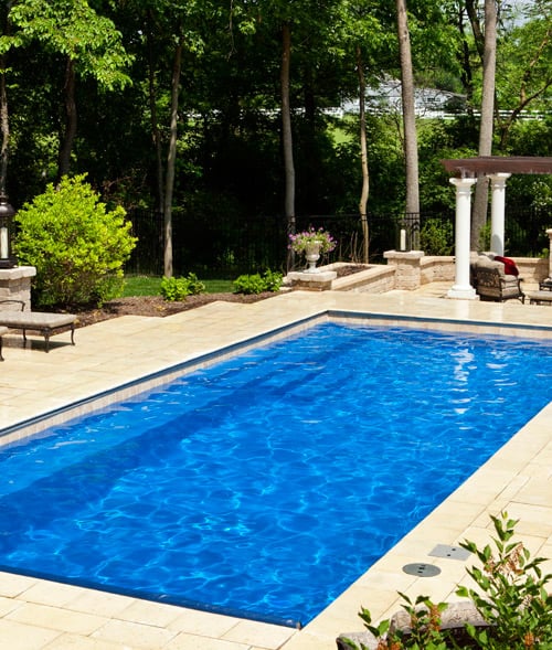 Above Ground Pool On A Sloped Backyard : fiberglass pool start here every pool project is different pool Above Ground Pool On A Sloped Backyard : fiberglass pool start here every pool project is different pool
