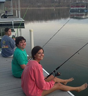 fishing at the lake