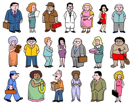 everyday people,famous people