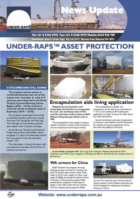 Intercept Australia Newsletter Number 5