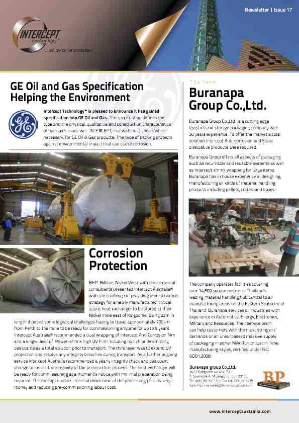 Intercept Australia Newsletter Number 17