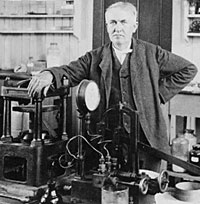 Marvin LeBlanc Thomas Edison photo