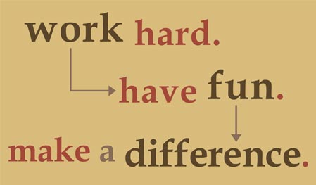 work hard 
