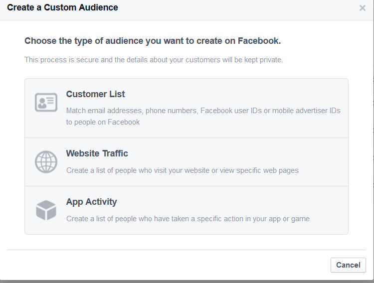 Create a Custom Audience