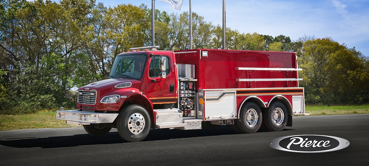 Freightliner Tanker delivered to Newbrook Volunteer Fire Department