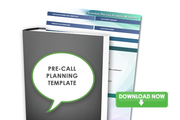 Pre-Call Planning Worksheet