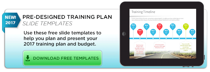 Training Plan Slide Templates for Sales Trainers