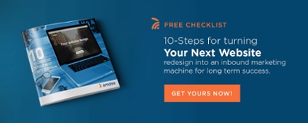 10-steps for your turning your next website redesign into an inbound marketing machine.