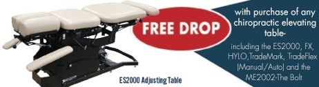 Free DROp! with purchase of any chiropractic elevating table
