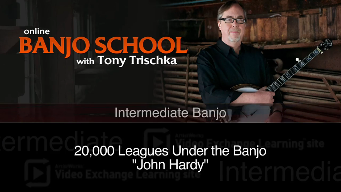 intermediate banjo lesson - john hardy