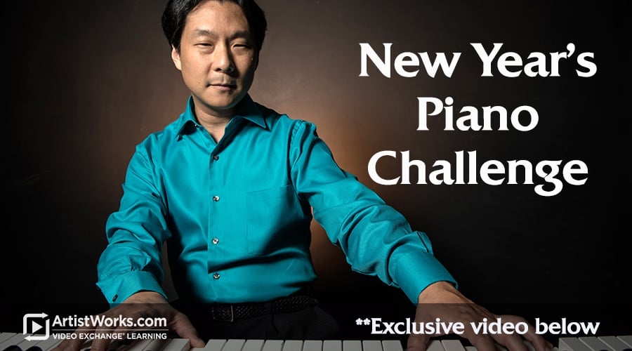new year's piano challenge from hugh sung