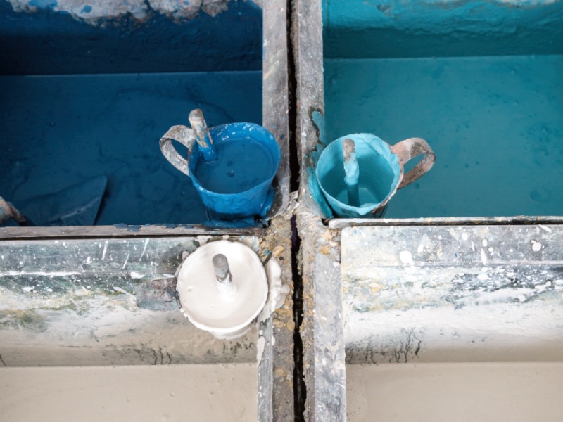 Popham Design's bespoke collection has nearly 100 colors and patterns, and each tile is individually made. Photograph: Chris Terry Popham Design's bespoke collection has nearly 100 colors and patterns, and each tile is individually made. Photograph: Chris Terry