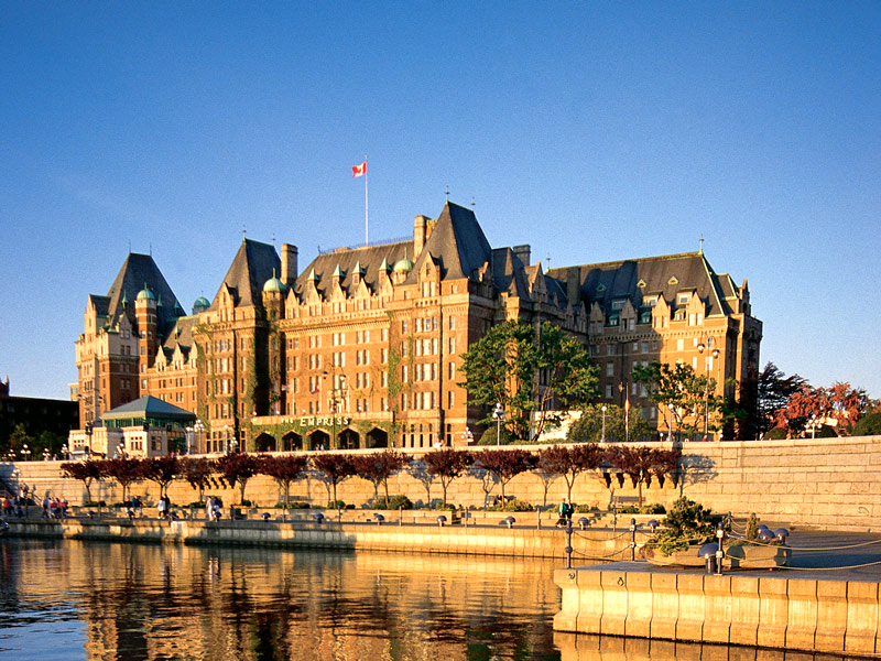 Afternoon tea at the Fairmont Empress Hotel on Victoria's Inner Harbour is a tradition that stretches back to the early 1900s and is a must for any visitor to the grand hotel. Afternoon tea at the Fairmont Empress Hotel on Victoria's Inner Harbour is a tradition that stretches back to the early 1900s and is a must for any visitor to the grand hotel.