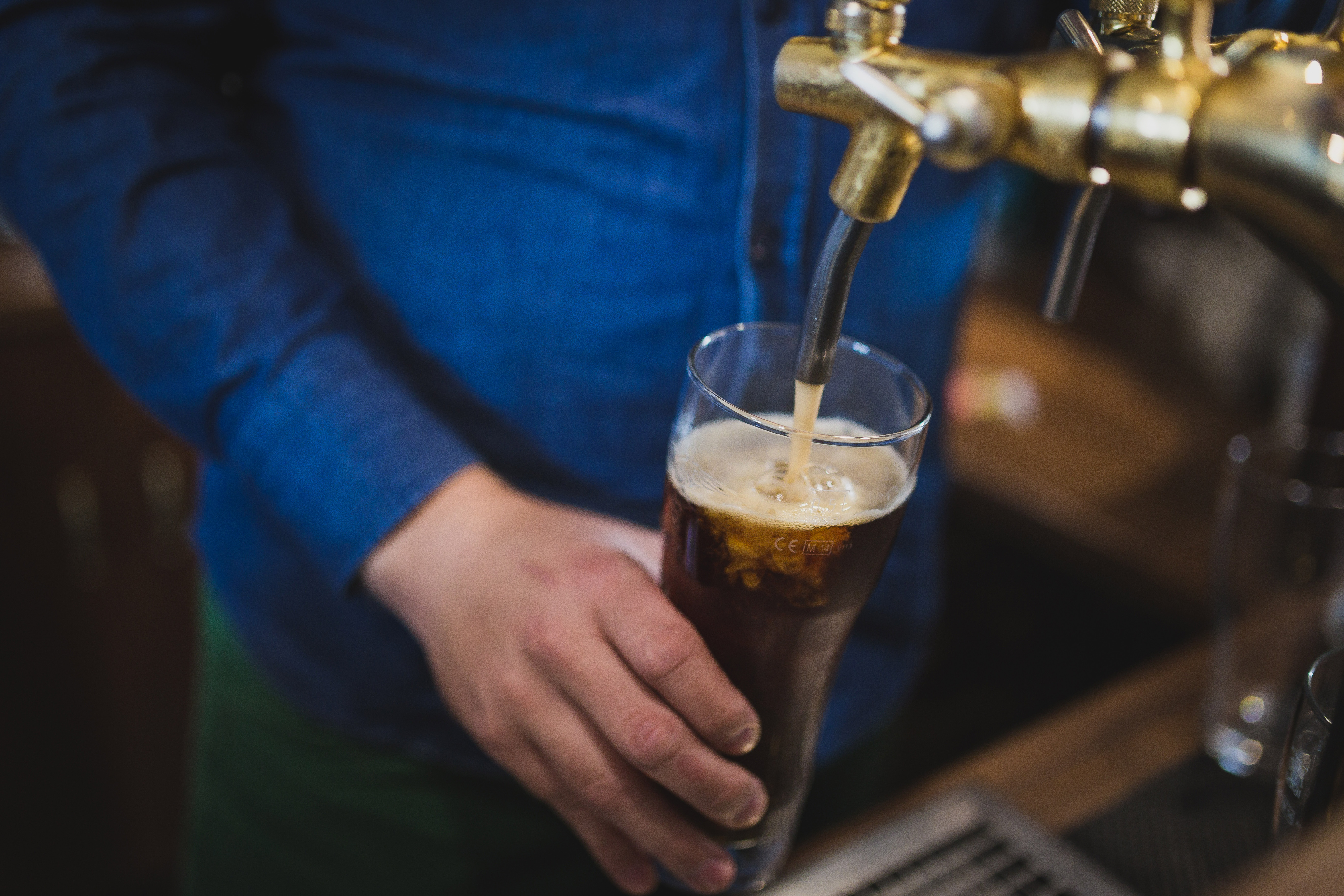 How to master the perfect beer pour