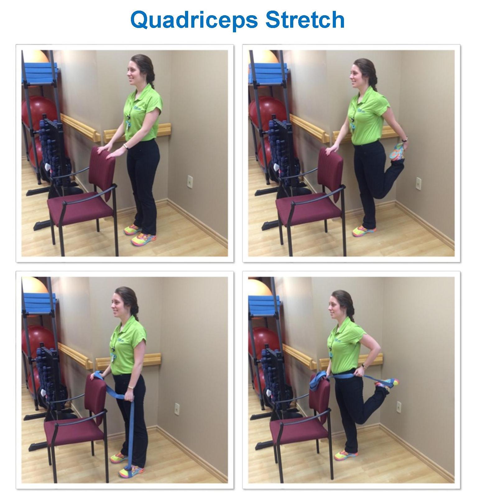 Quadriceps stretch