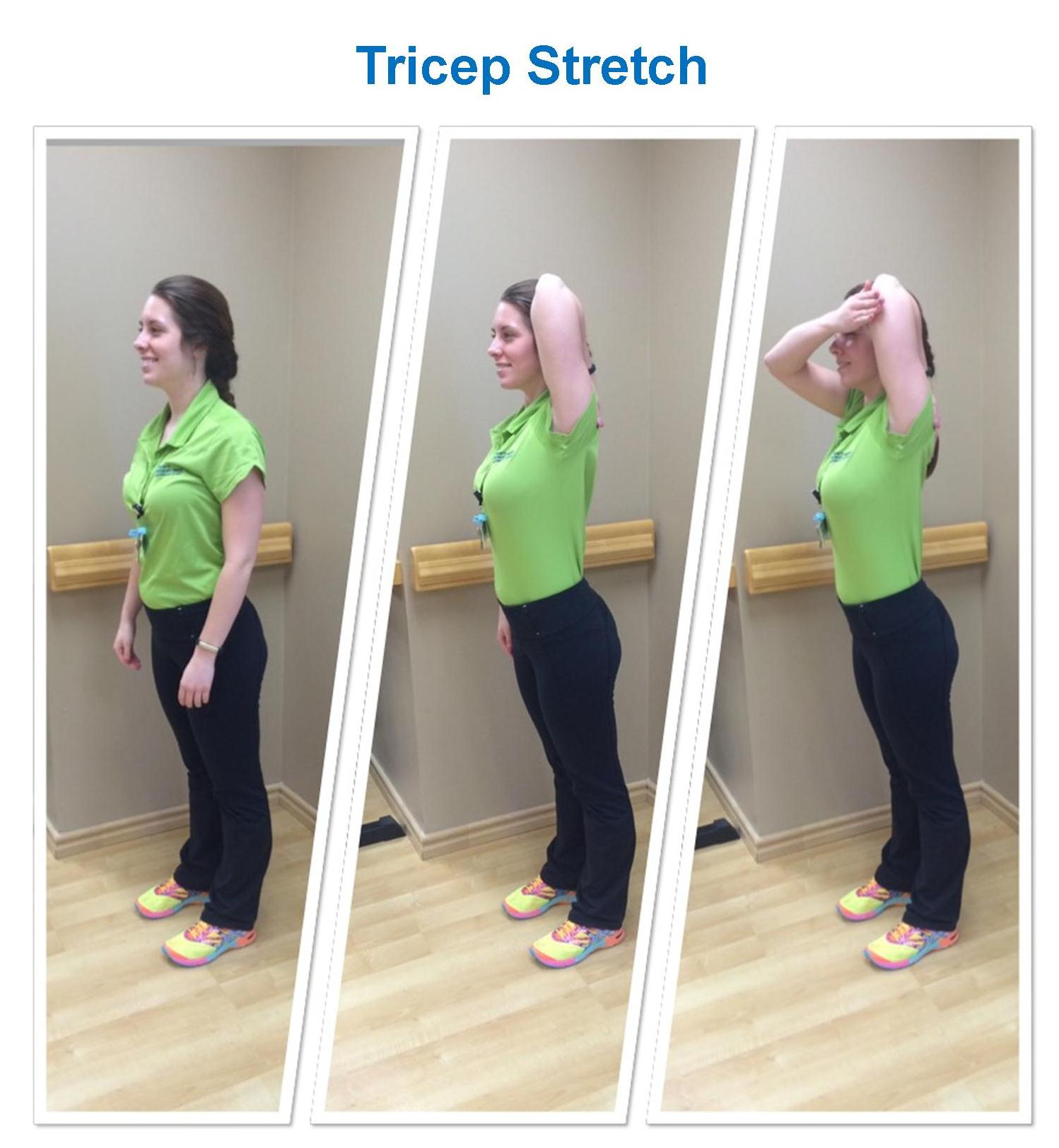 Tricep stretch