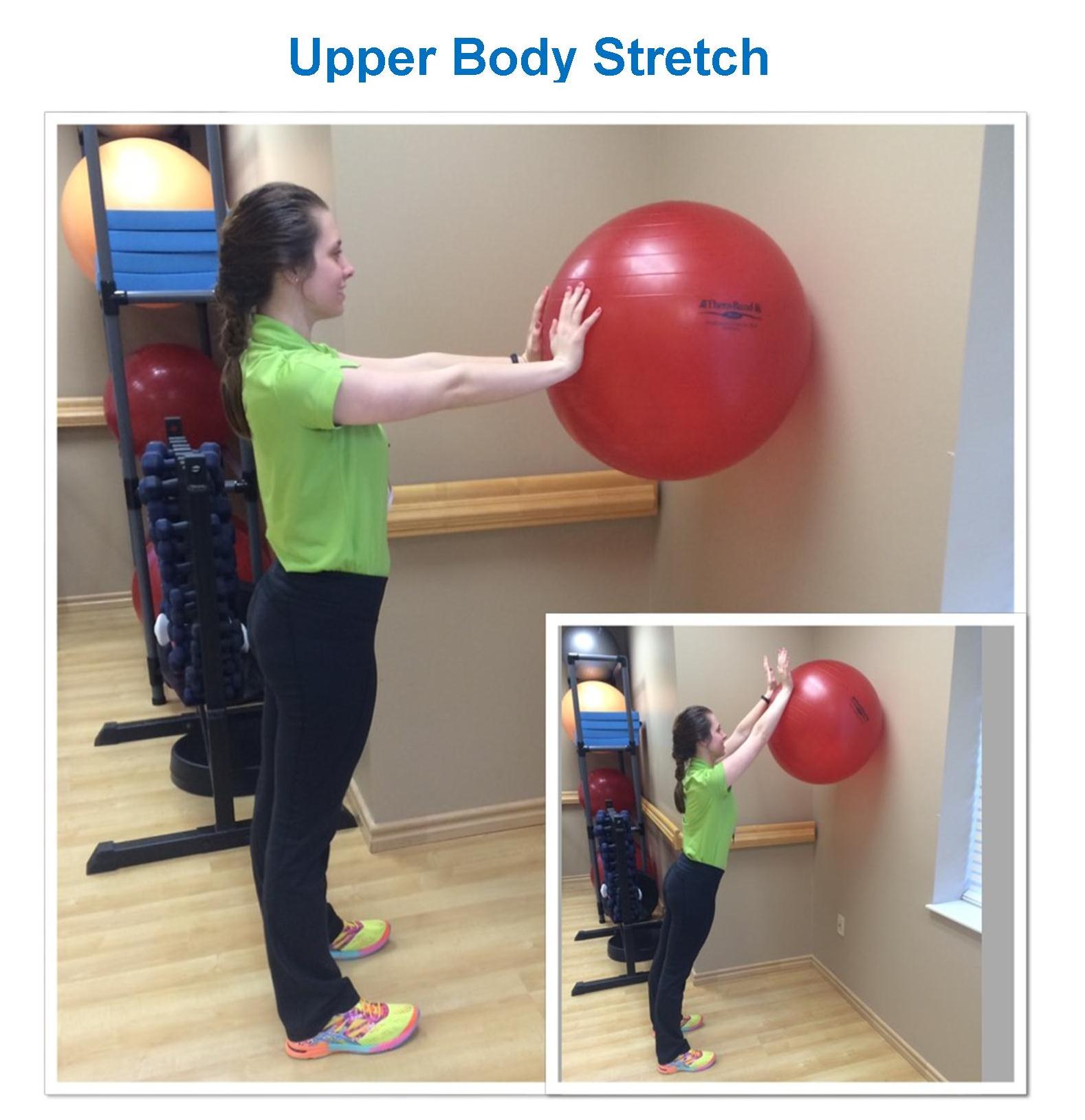Upper body stretch