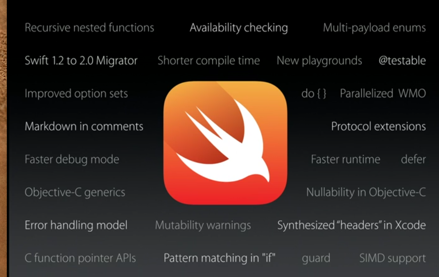 Swift2 WWDC 2015