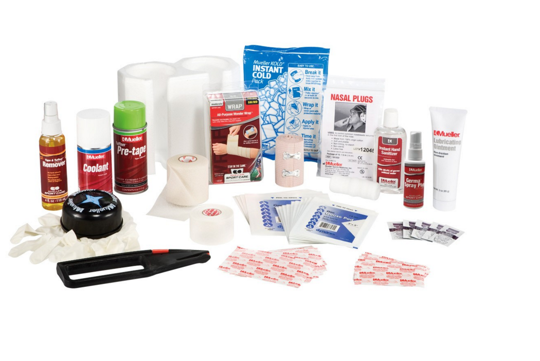 medical supplies for athletic training kits