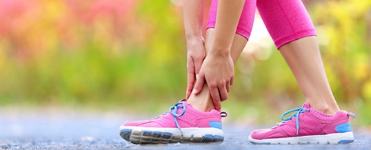 don't fret you can treat that ankle injury and keep it moving!