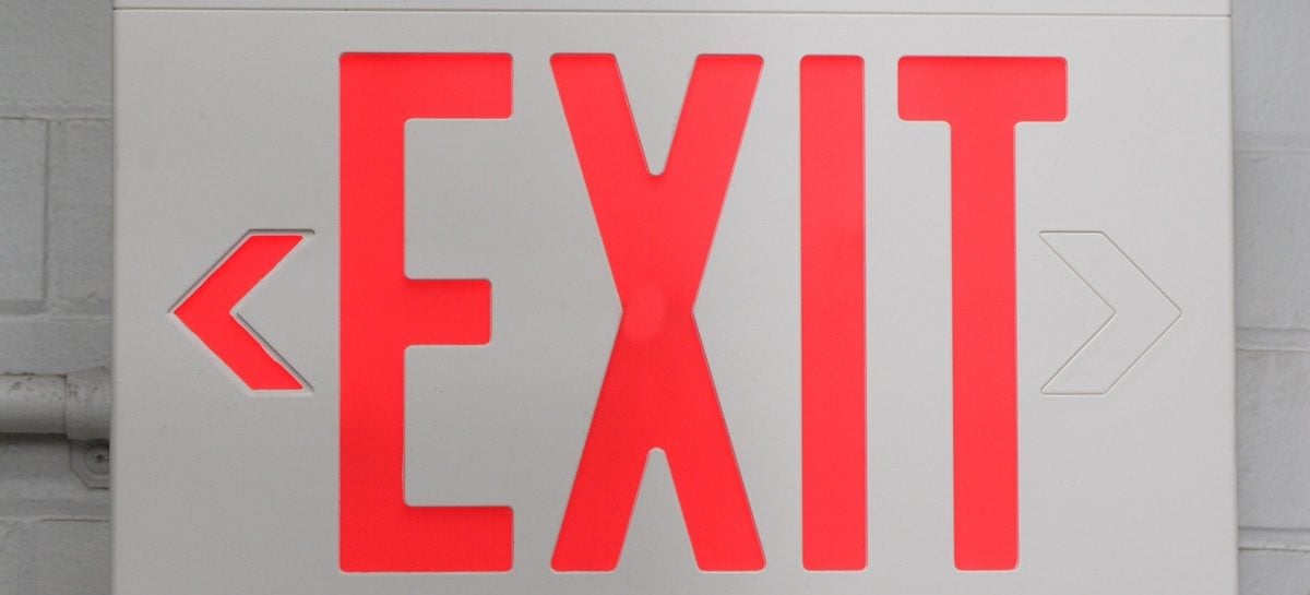 office exit signs