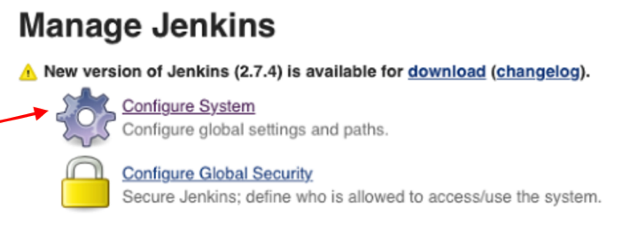 Jenkins - Configure System