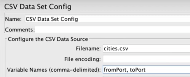 csv data set config jmeter