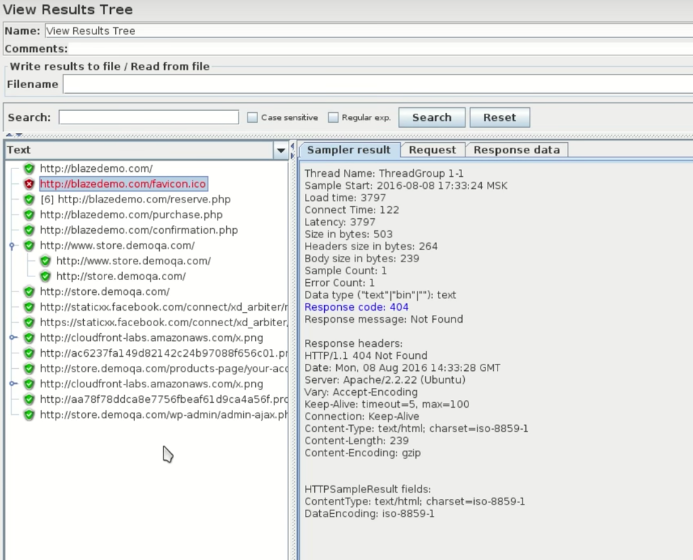 jmeter view results tree