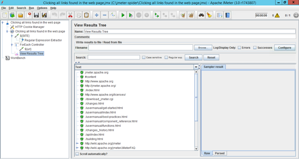 regular expression extractor jmeter demo