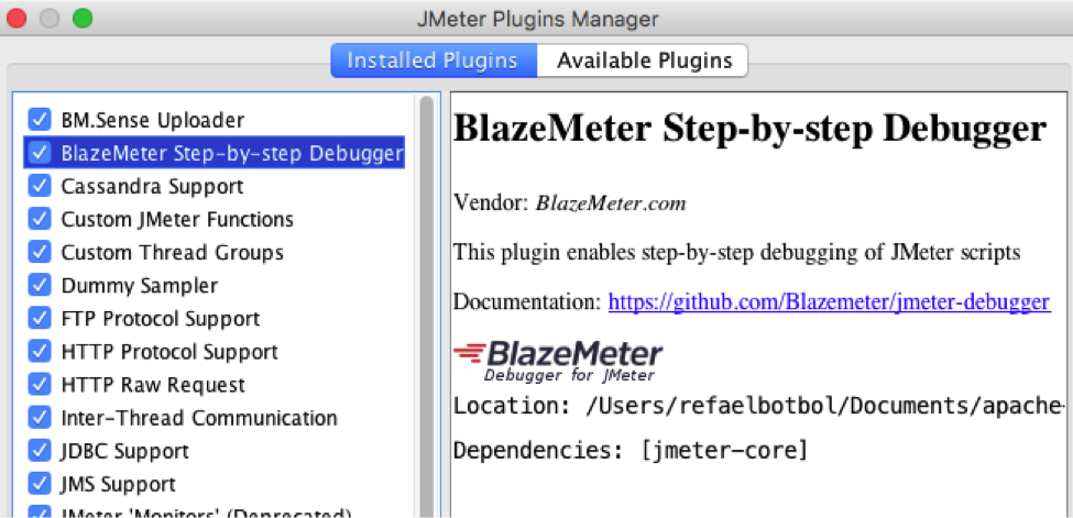 JMeter Step-by-Step Debugger