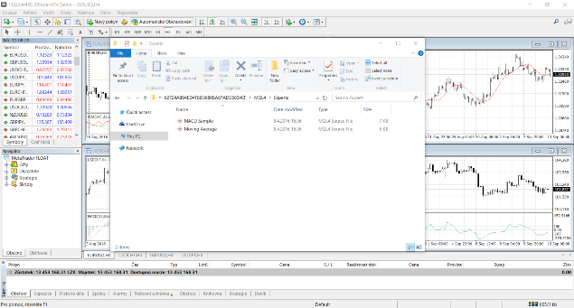Jak pÅidat nÃ¡stroje do MT4