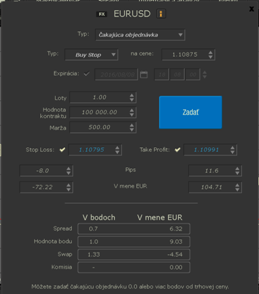 obchodovanie z grafu - xStation