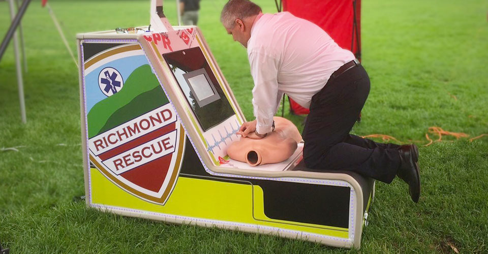 Have CPR Kiosk Will Travel