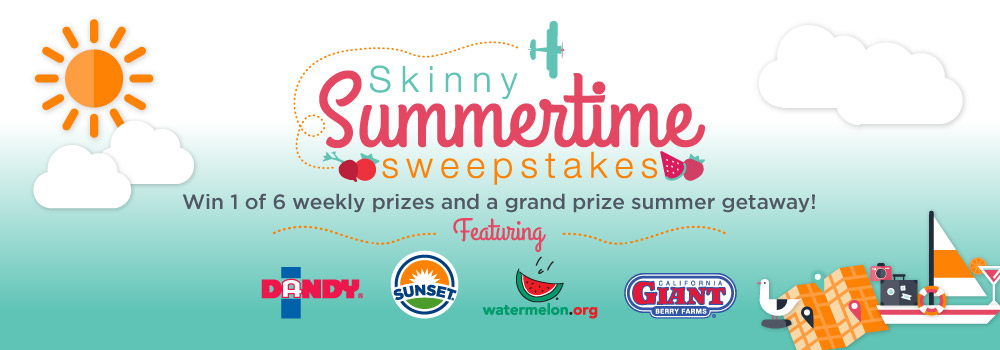 skinny summertime sweepstakes | california giant