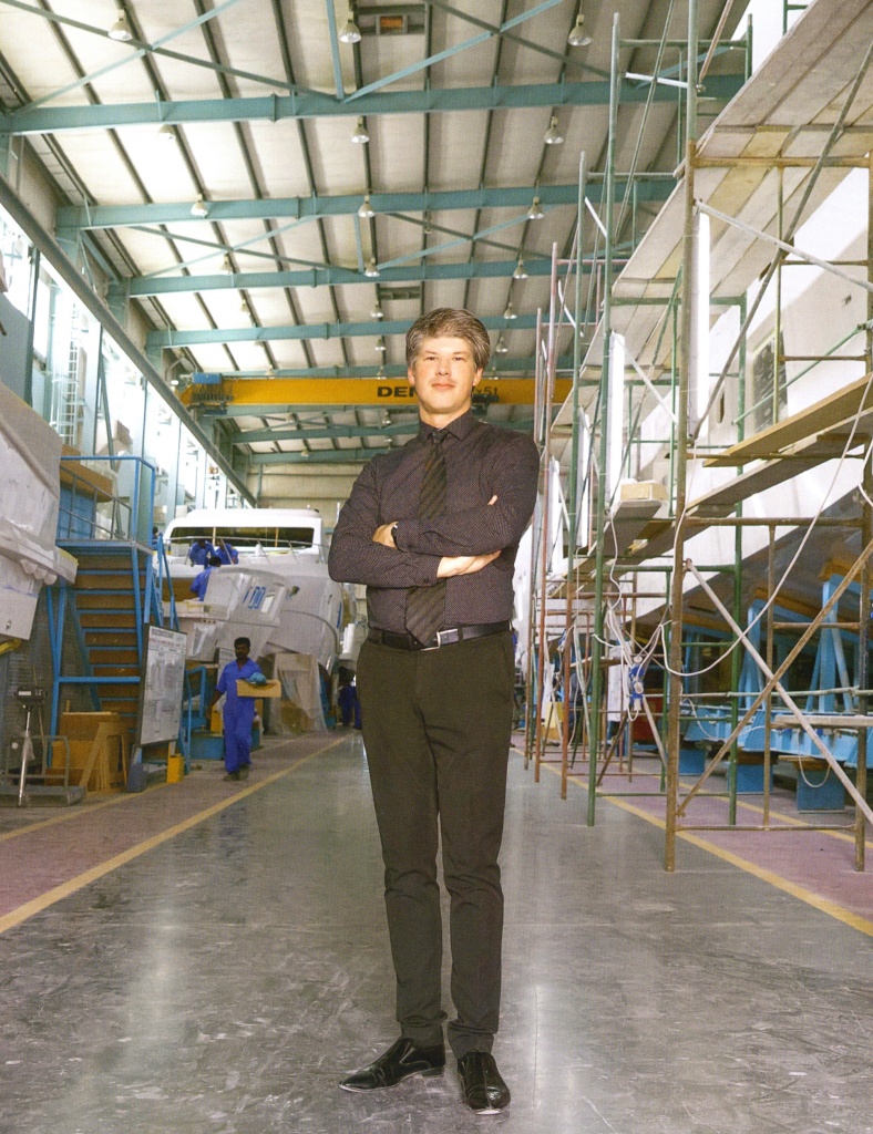 Erwin Bamps, Chief Executive Officer of Gulf Craft