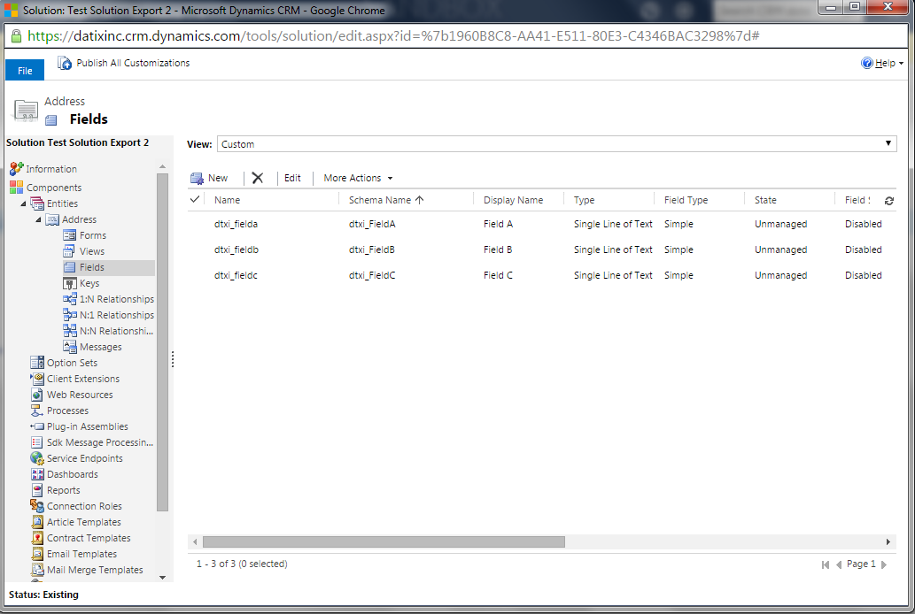 Sandbox Fields After ReImport