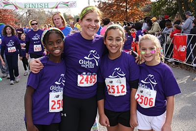 Girls on the Run volunteers