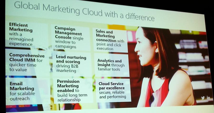 global marketing cloud with a differnce