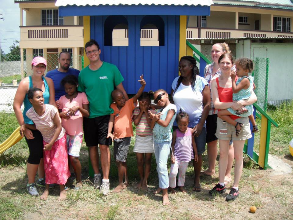 Trinity Students Wrap up a Day of Service at Children's Home