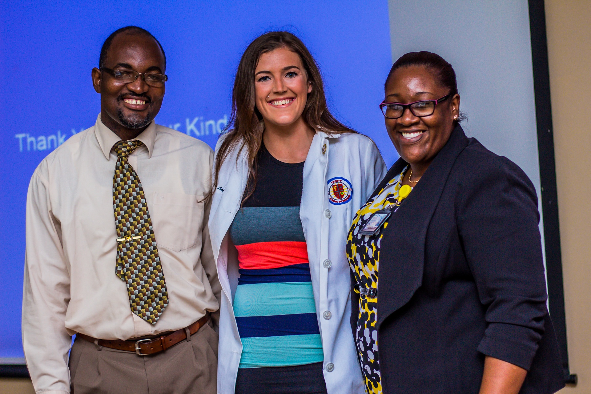 Drs. Nedd and Jack with Allison Ward-Laffoon