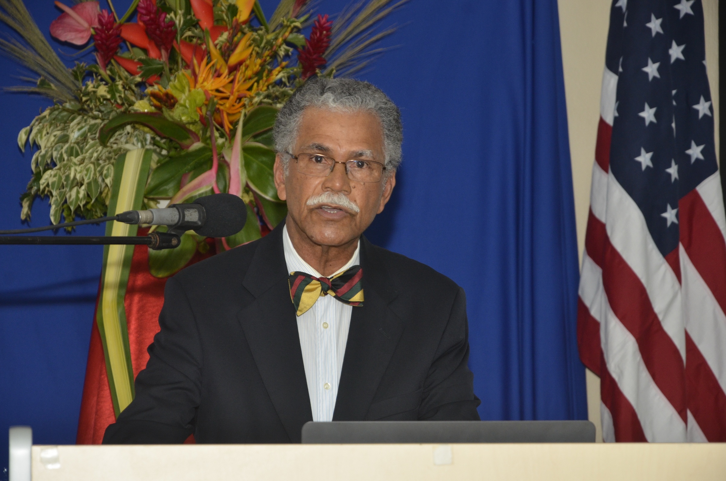 Dr. Samuel Hazell Speaking at Trinity School of Medicine Commencement