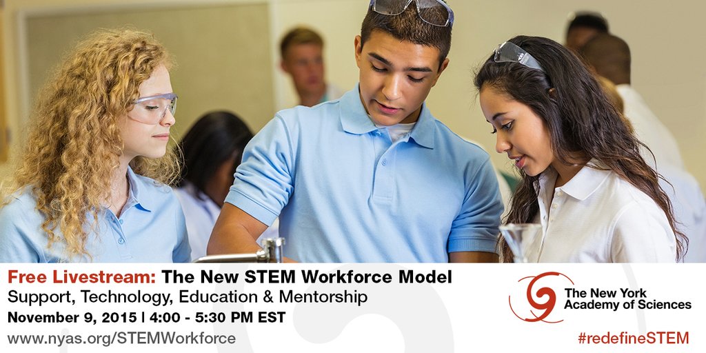 The New STEM Workforce Model livestream info