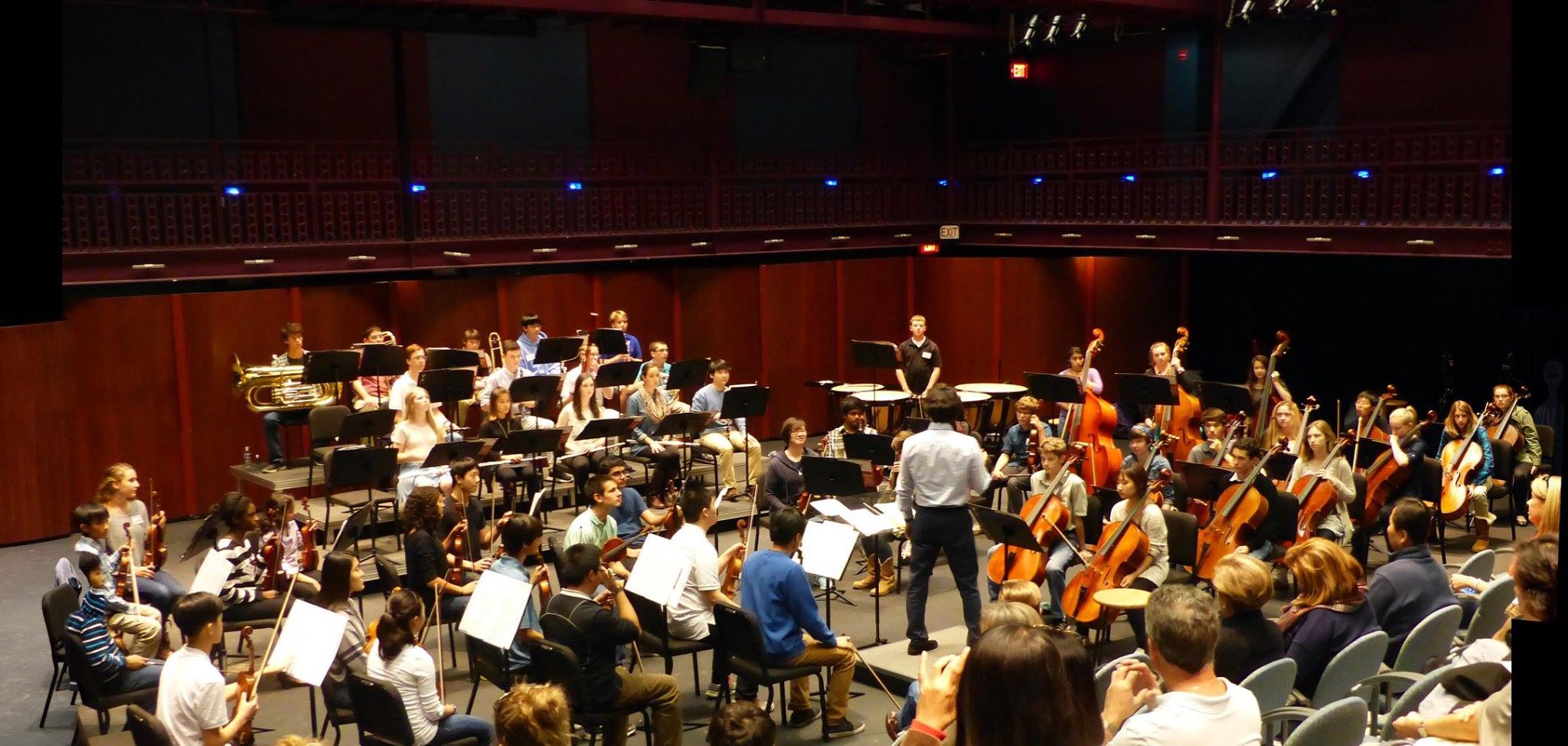 Loudoun Symphony Youth Orchestra (LSYO) with conductor Dr. Yeong Su Kim