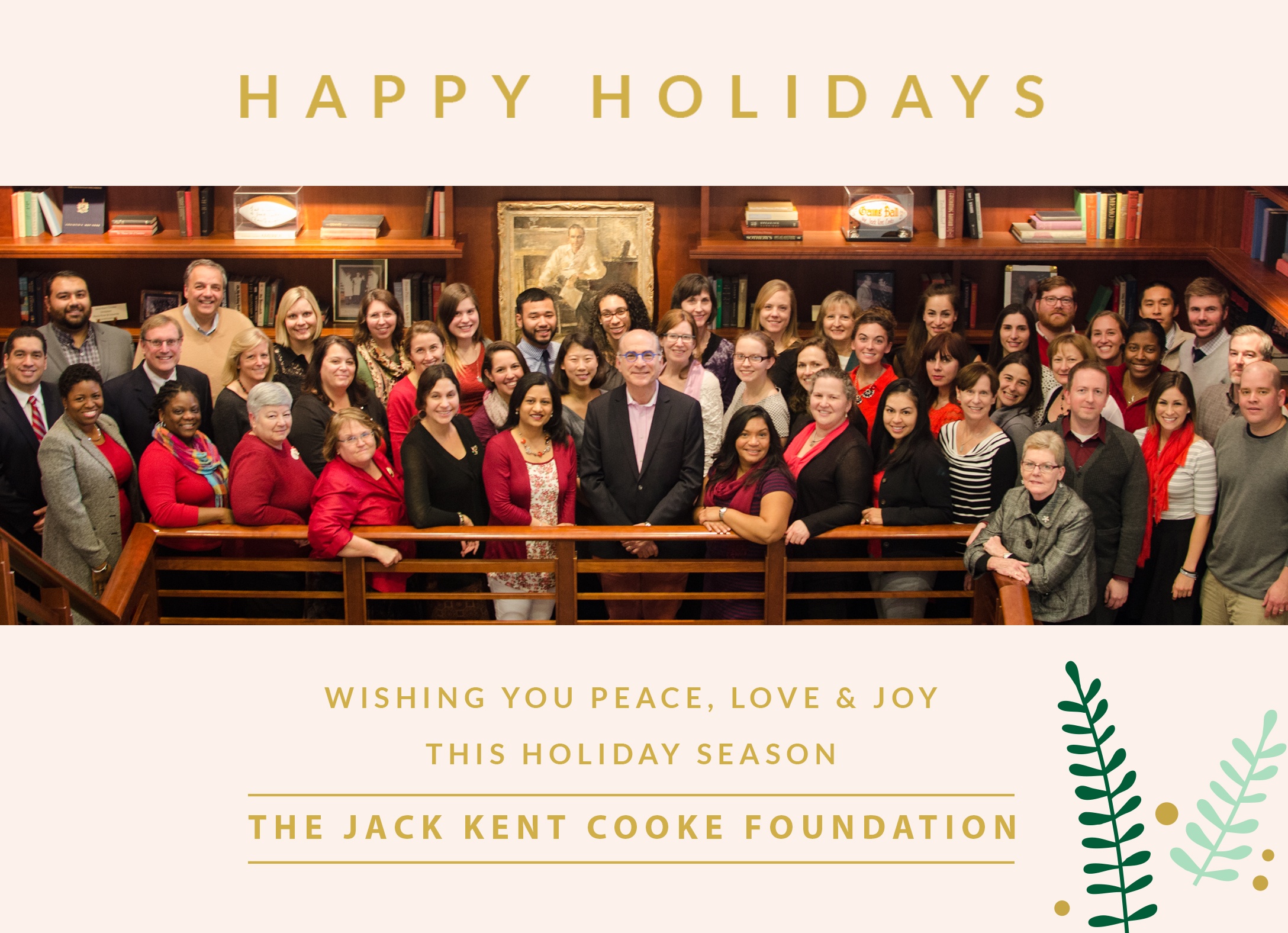 Jack Kent Cooke Foundation Holiday Card