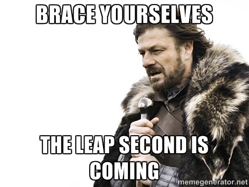 leap second meme